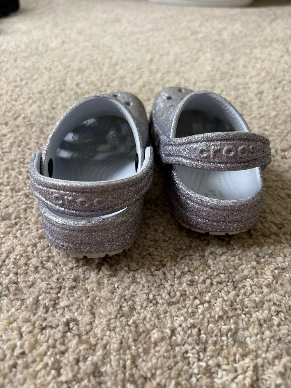 CROCS washed sanitized